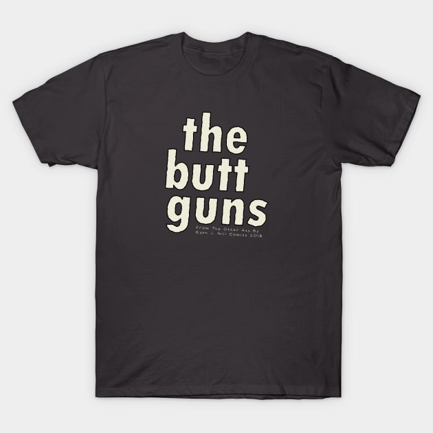 The Butt Guns (Webcomic Band) T-Shirt by RyanJGillComics